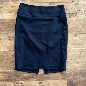 Like new pencil skirt with back slit and zipper closure